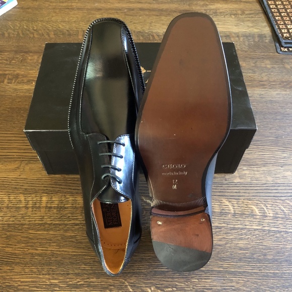 Mercanti Fiorentini kenia nero dress shoes - size 12 M